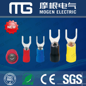 2017 Morgan Hot Selling RV Sv 5-6 Insulated Tin Plated Copper Full Wire Range Cable Wire Terminal Connectors with Ce RoHS UL