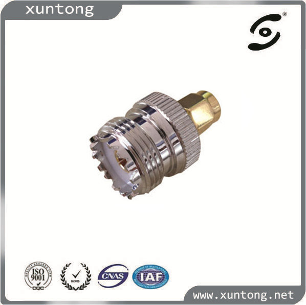 RF Connector UHF Male Clamp for RG6 Connector