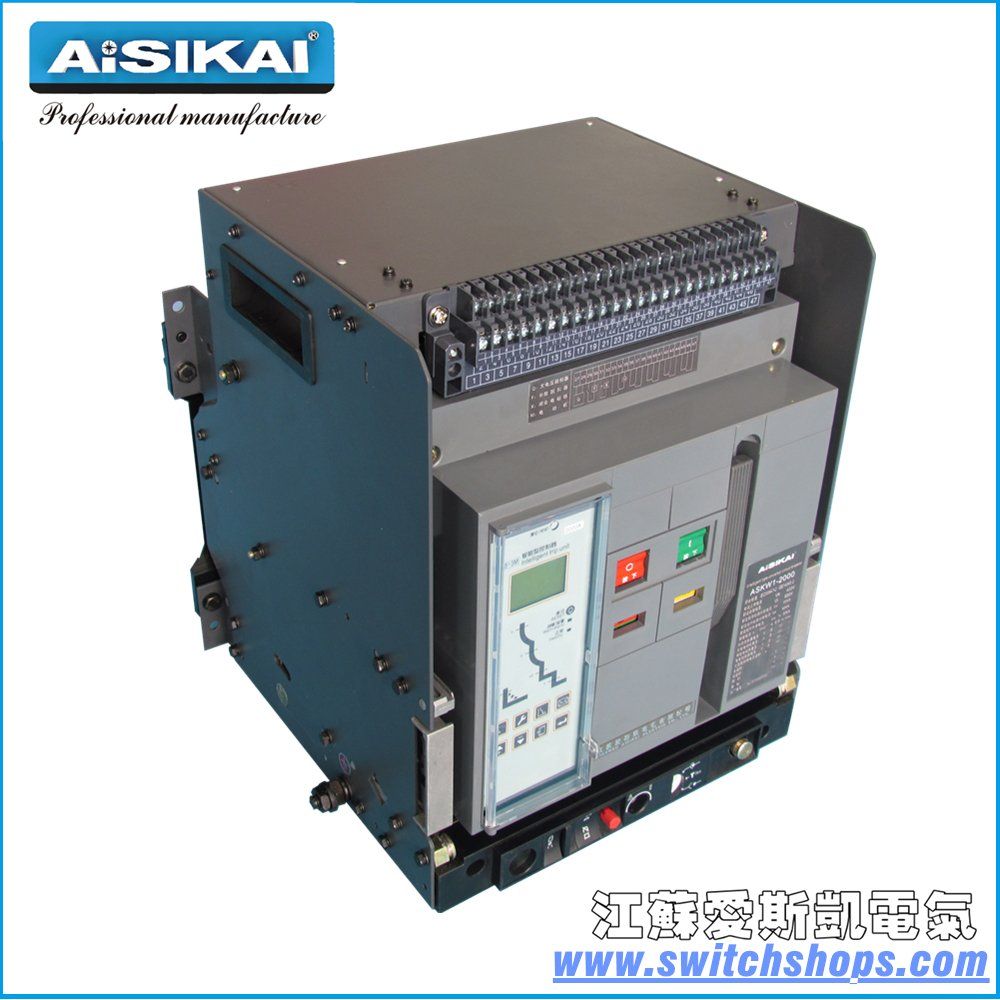Top Selling 1600A 4p Air Circuit Breaker Fixed Type Intelligent Circuit Breaker, Air Circuit