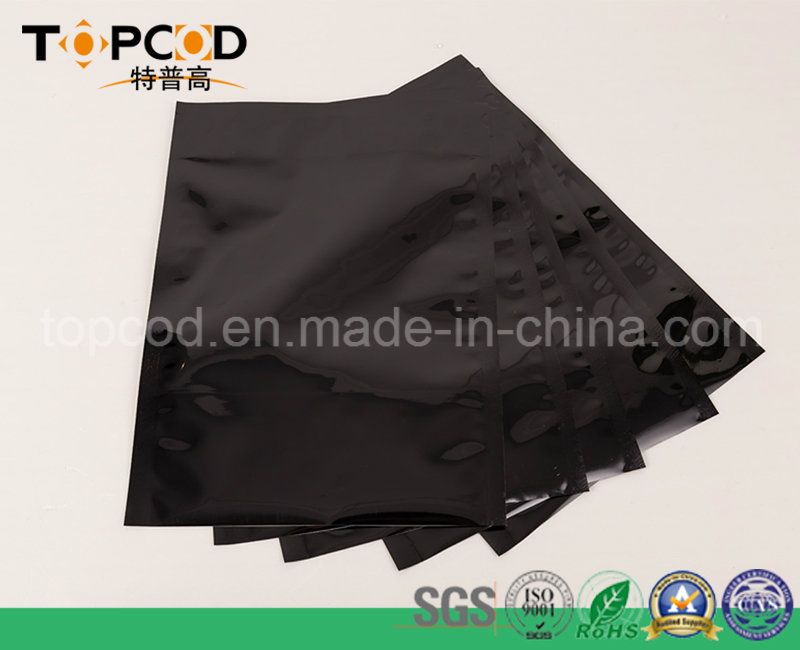 Black AntiStatic PE Barrier Bag for IC Integrated Circuit Package