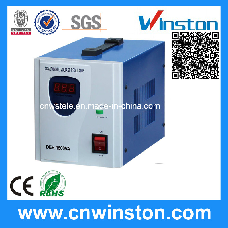 Relay Type Single Phase AC Automatic Voltage Stabilizer (DER) Voltage