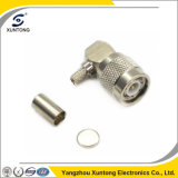 TNC Male Right Angle Crimp Type for LMR400 Cable RF Connector
