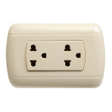 2 Polw 3 Wire Surface-Mount Duplec Receptacle Socket