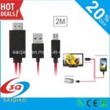 Mhl Micro USB to HDMI Smart Adapter HDTV Cable Cord/Samsung Galaxy S4 / S3 / S2/ Note 2