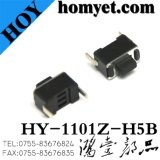 Factory Supply DIP 4pin Tact Switch (HY-1101Z-H5B) 3*6mm