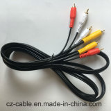 AV Cable, 3RCA to 3RCA Plug TV/AV/Vr Cable
