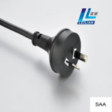 Australia Standard Power Cord of Two Pins with SAA Certificate