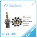 Cheap Price G652D 24 Core Fiber Optical Cable OPGW with ISO9001