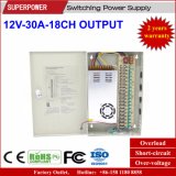 12V 30A 18CH Output CCTV Camera Switching Power Supply