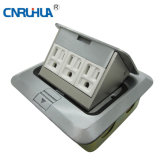 Silver with Cover Floor Socket Rh-S-C-S