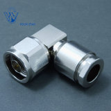 Male Plug Clamp Right Angle RF N Type Connector for LMR400 Rg8 Rg213 Cable
