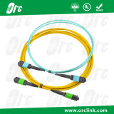8f/12f/24f MPO/MTP Patchcord Jumper Optical Fiber Connector Sm/Om3/Om4 LSZH/PVC/Ofnp