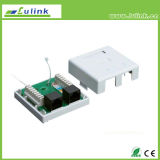 Punch Down Type UTP Cat5e Surface Box 2 Ports