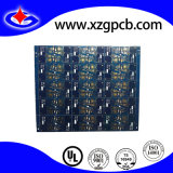 Multilayer PCB with Gold Plating and Blue Soldermask