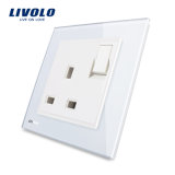 Livolo Hot Sale Ce Certified UK 1 Gang 13A Socket Vl-W2z1UK1-11/12/13