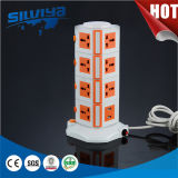 4 Tower Multi Power Socket with Surge Protection and USB