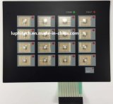 Matrix Tactile Metal Domes Membrane Switch with LEDs Backlighting