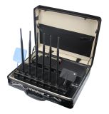Six Antenna Drone Aircraft Jammer/Blocker; Wireless 6 Bands Remote Control, GPS and WiFi Signal Jammer