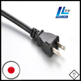 2-Flat Pin 7A Japan Power Cord Plug with PSE Approval