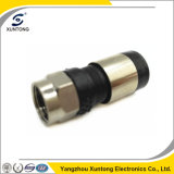 RG6 Connector F Compression Type Waterproof Connector