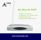 Ethernet Over Coax Eoc Slave WiFi Optional for CATV