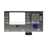 Multi-Metal Domes Membrane Keyboard Switch Panel with Rim/Frame Embossed