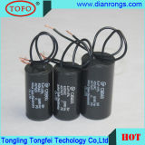 Motor Run Capacitor Cbb60 with Cable