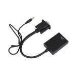 Mini HD Video Converter VGA to HDMI 1080P Converter Adaptor Cable
