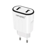 2.4A Double USB Fast Charging Mobile Phone USB Adapter Charger