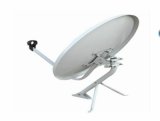 Ku Band 90cm Wall Mount Satellite Dish Antenna TV Antenna