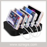 Universal High Power 5ports USB Mobile Phone Battery Holder Charger