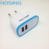 1 / 2 USB Travel Adapter USB Travel Charger Wall Charger 2.1A for Ios