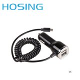 Dual USB Car Charger for Smart Phones with Ce FCC RoHS Certificates