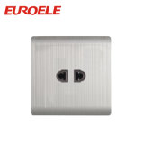 General Use Sliver Color Stainless Steel Universal Switch Socket