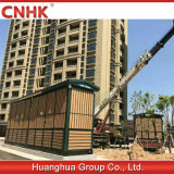 Site Installing Intelligent Substation with Wood Decoration