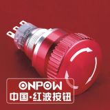 Onpow Emergency Stop Switch (LAS1-AGQ-11TS) (Dia. 19mm) (CE, CCC, RoHS, REECH)