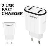 2.4A Double USB Fast Charging Mobile Phone Charger USB Charger