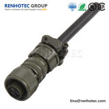 Military Spec Cable Connector Threaded Coupling Ms3106A10SL-3s 3 Pin Connector