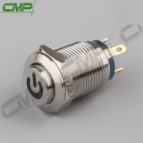 CMP Small Illuminated 12mm Momentary Power Switch