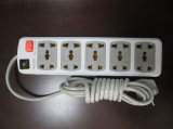 No. 205 with 5 Outlets Electric Extension Socket