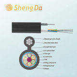 Aerial Fiber Optic Communication Systems Cable with Messenger