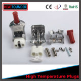 High Temperature Ceramic Plug Connector with Aluminum Shell