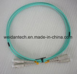 Sc-Sc Multimode Duplex Om3 Fiber Optic Patch Cord