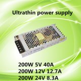 AC/ DC single output LED SMPS 200W 5V 40A Ultrathin/ Slim Switching Power Supply