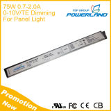 Super Slim 75W 2A 0-10V Dimming LED Driver with External Resistor Current Setting