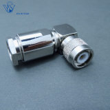 Male Right Angle Clamp RF Coaxial TNC Connector for 8d-Fb Cable