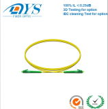 High Quality LC Fibre Patch Cord with Insertion Loss Less Than 0.1dB