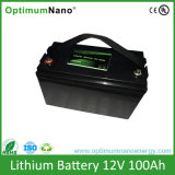 Rechargeable 12V 100ah Lithium Ion Battery Pack LiFePO4