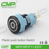 Plastic Push Button Switch with Power Illuminated Lamp