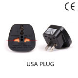 USA Type Plug Adapter with Safety Shutter